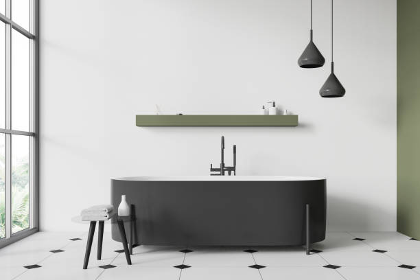 Дизайн потолков в ванной: какие плюсы и минусы имеют натяжные потолки